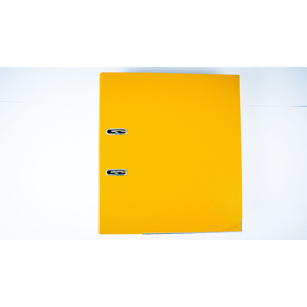 Broad PVC Box File Yellow OP 9300