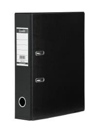 Broad PVC Box File Black Bantex A4