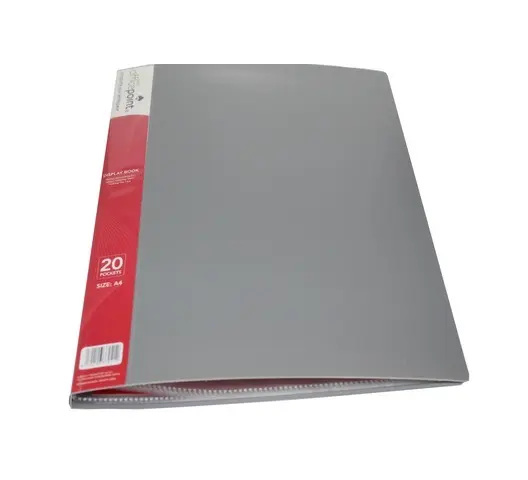 Display Book Foska 20 pockets Clear