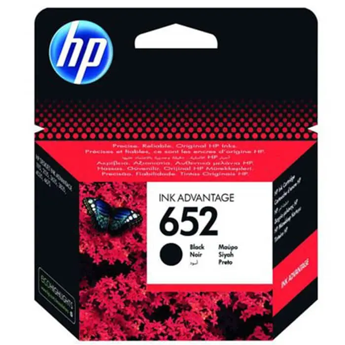 Ink Cartridge HP 652 Blk