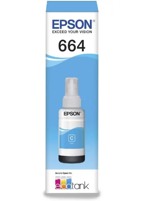 Ink Cartridge Epson Cyan T6642