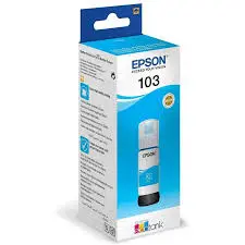 Ink  Ecotank 103 Cyan Epson