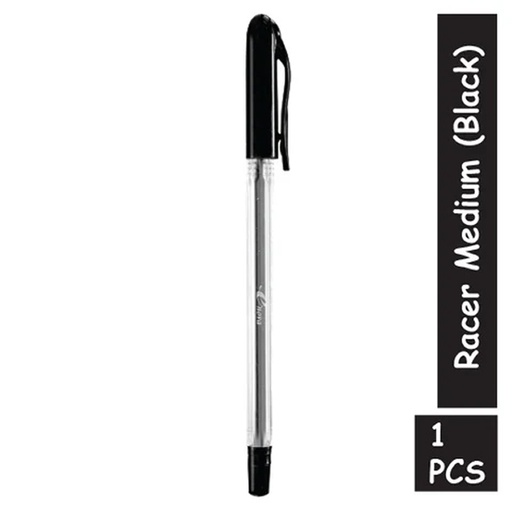 Ball Point Pen Medium Black Racer