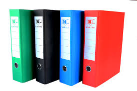 [1426] Broad PVC Box File Black Kartasi