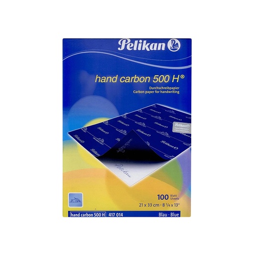 [500H] Carbon Paper A4 Blue Pelikan 500H