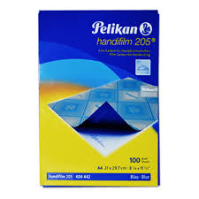 [205H] Carbon Paper A4 Blue Pelikan 205H