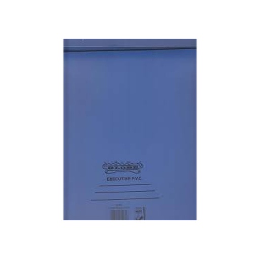 Comp Binder Pvc Blue Globe 9.5"x11"