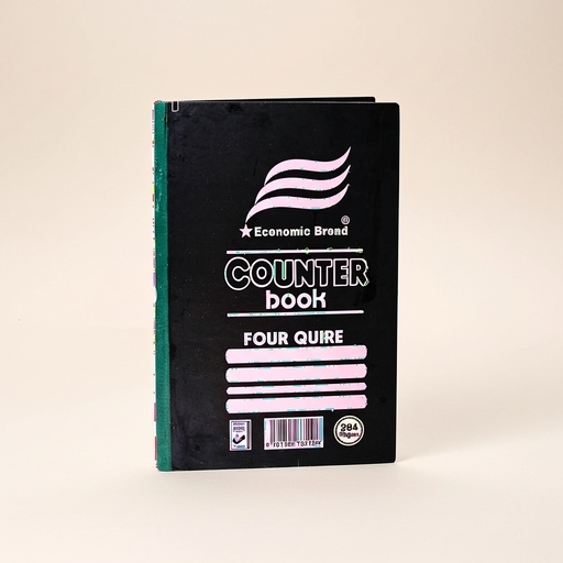 Counter Book Economic 4 Quire