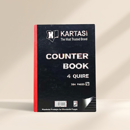 [KB234] Counter Book Kartasi 4 Quire