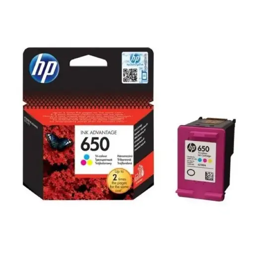 [CZ102AE] Ink Cartridge HP 650 Tri-colour
