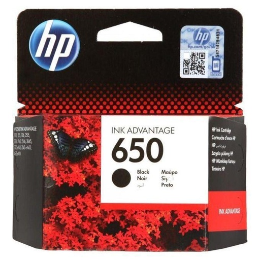 [CZ101AE] Ink Cartridge HP 650 Black