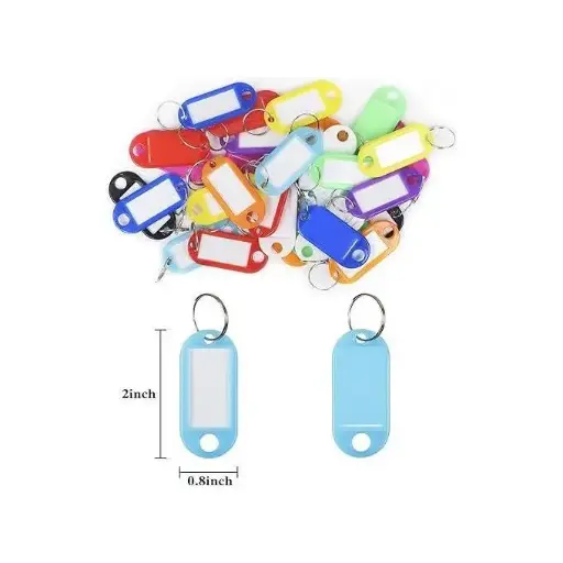 [2071] Hard Case Key Ring Assorted