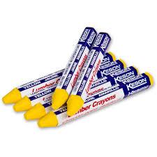 Marking Crayons Timber Yellow