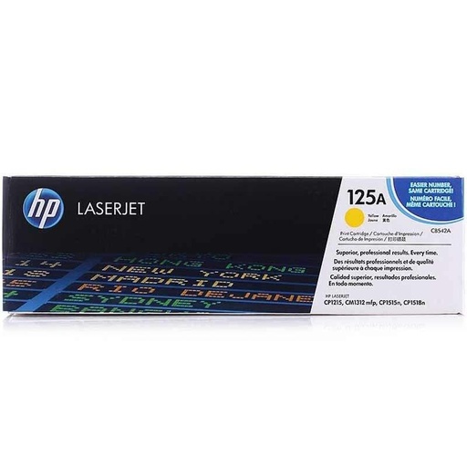 [CB542A] Toner HP 125A Yellow