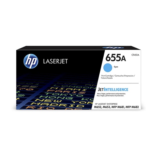 [CF451A] Toner HP 655A Cyan